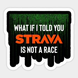 If I Collapse Strava, Strava Running Gift, Cycling Gifts, Strava Gift Sticker